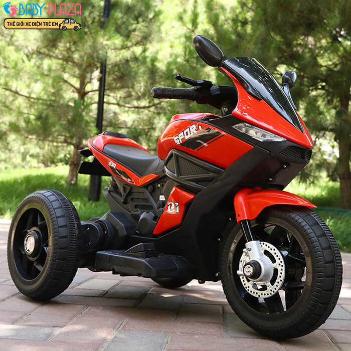 Xe moto 3 bánh chạy điện cho bé BJQ-R8 11