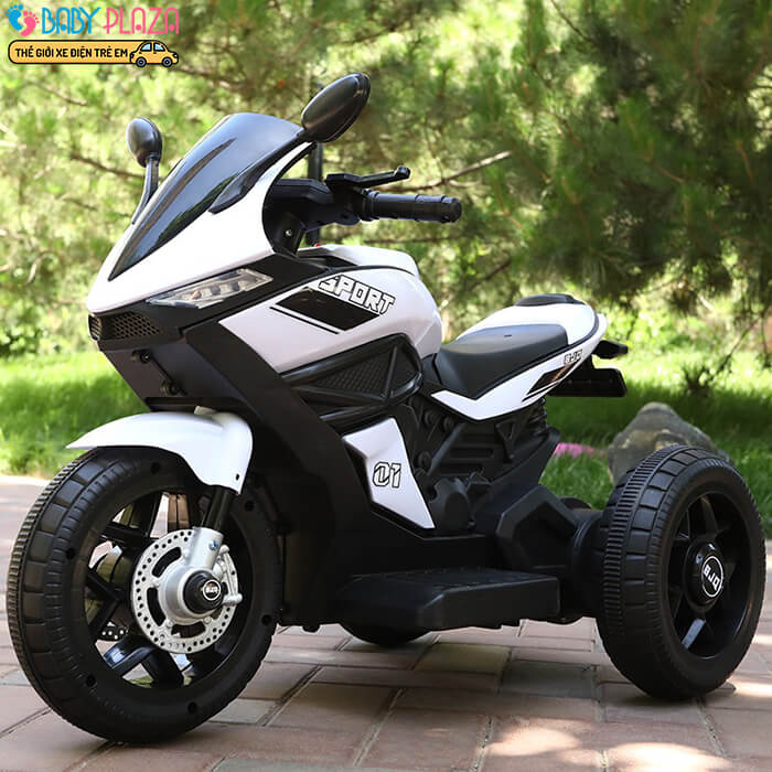 Xe moto 3 bánh chạy điện cho bé BJQ-R8 3
